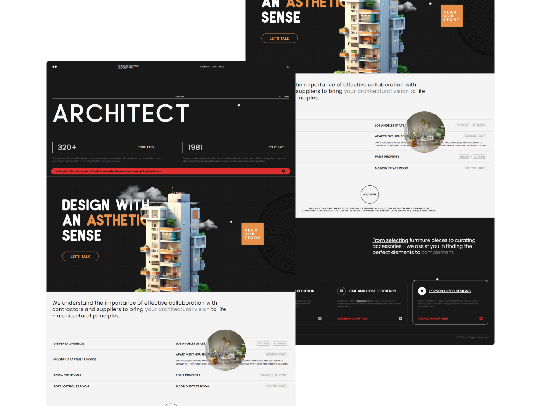 architect website photo